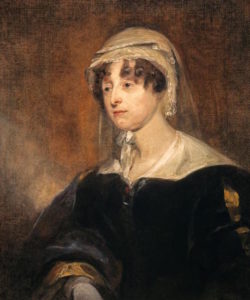 Carolina Oliphant, Baroness Nairne, Portrait by John Watson Gordon, c. 1818.