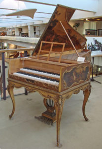 Cembalo Pleyel zur Weltausstellung 1889 in Paris