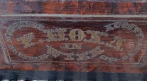 Friedrich Hoxa, Wien 1839 - Eric Feller Collection (Nameboard)