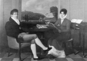 Marie Catherine Céleste Érard (1790 - 1878) und Gaspare Spontini (1774 – 1851)