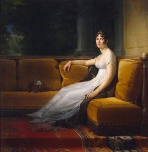 Portrait von Josephine de Beauharnais-Bonaparte in Schloss Malmaison (1801) von François Gérard (1770 - 1837)