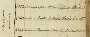 Tafelklavier Érard Frères et Co. 1800 No. 4343 - Eric Feller Collection (Erard Fertigungsbücher 1)